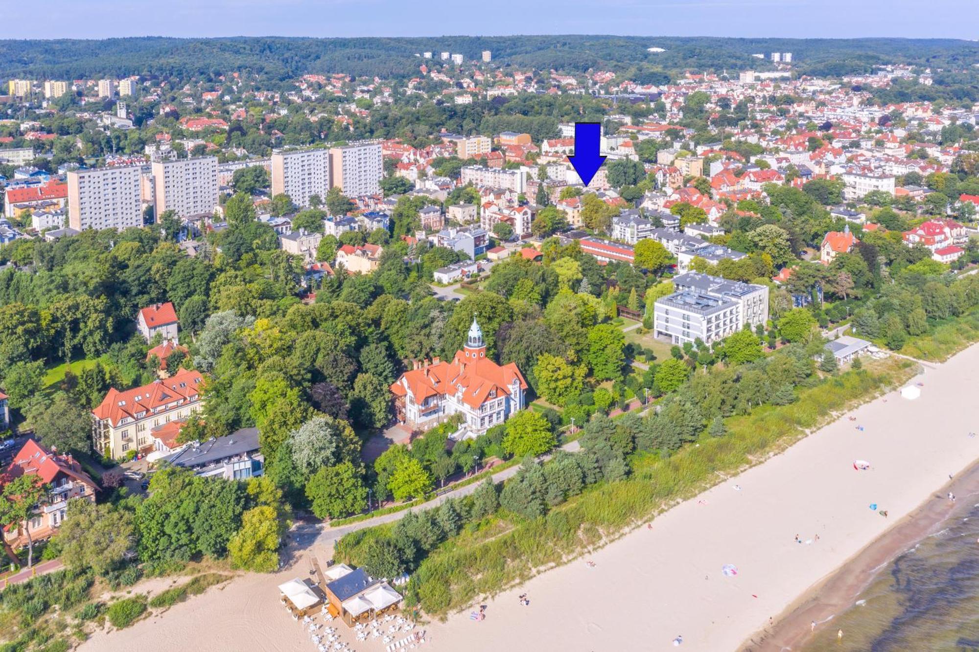 סופוט Apartamenty Bursztynowa Zatoka מראה חיצוני תמונה